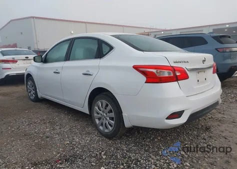 2016 Nissan Sentra S from USA, damaged, VIN 3N1AB7AP3GY308219